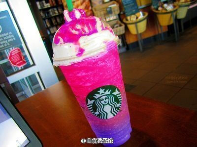 各种口味Starbucks