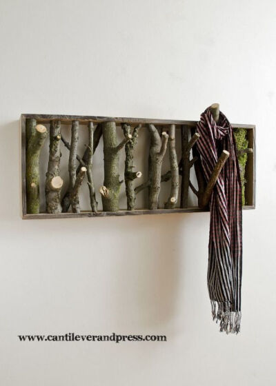 Coat Rack. This would be so easy to make and sell