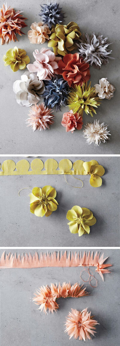 DIY Fabric Flowers