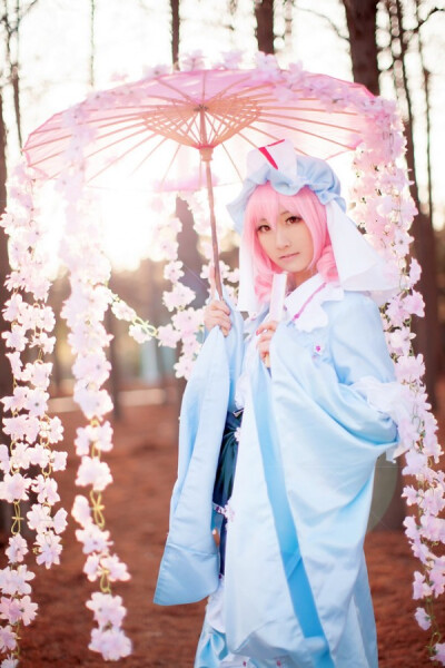 精美Cosplay《西行寺幽幽子》欣赏