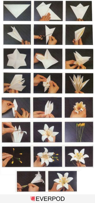 fleur en papier