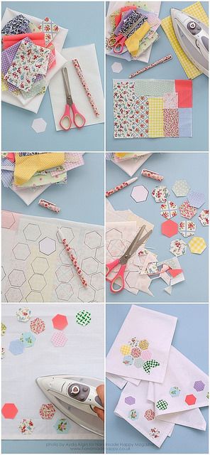 DIY Tea Towels by cafe noHut, via Flickr