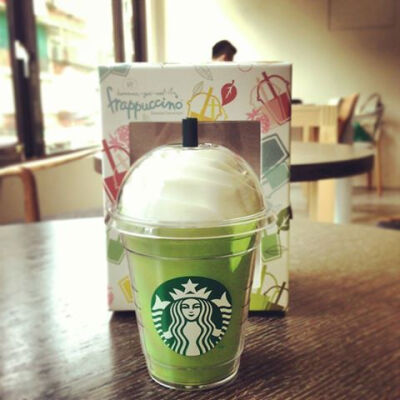 台湾星巴克移动电源Selina同款starbucks抹茶草莓生日礼物 学生购