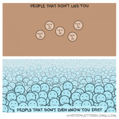 So Many People Don't Like You?