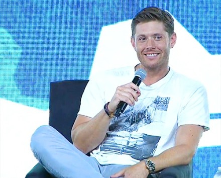 #Jensen Ackles##SDCC2014##NerdHQ#笑容太甜美了啊啊啊啊啊 来源：suckmywinchester