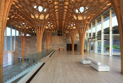 Haesley Nine Bridges Club House【Kaci International + Shigeru Ban architects】