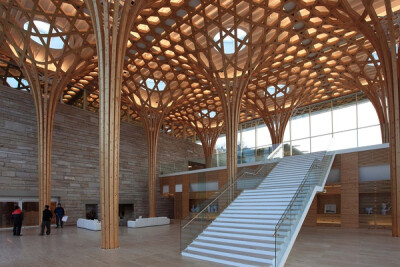 Haesley Nine Bridges Club House【Kaci International + Shigeru Ban architects】