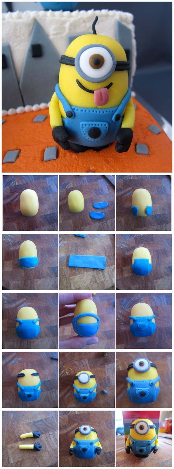 Despicable Me - Fondant Minion