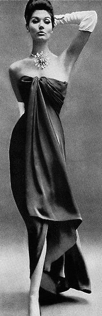 1960 Balenciaga, Richard Avedon for Harper's Bazaar