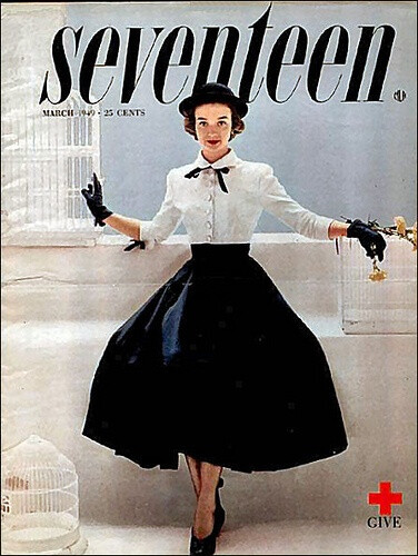 Seventeen magazine 1949 March