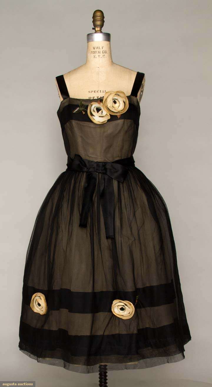 christian dior couture gown 1959 by designer yves saint laurent.