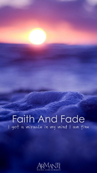 #ARMANTI.￠# #Faith And Fade# 9P-------faith and fame.