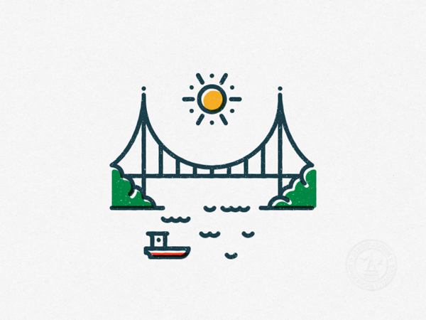 Tamer Koseli 极简主义图形设计欣赏 简约 矢量插画 极简主义 插画 城市插画 图形设计 商业插画