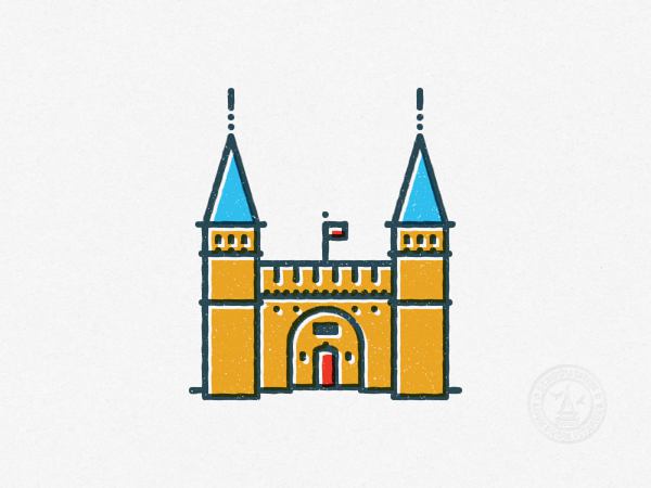 Tamer Koseli 极简主义图形设计欣赏 简约 矢量插画 极简主义 插画 城市插画 图形设计 商业插画