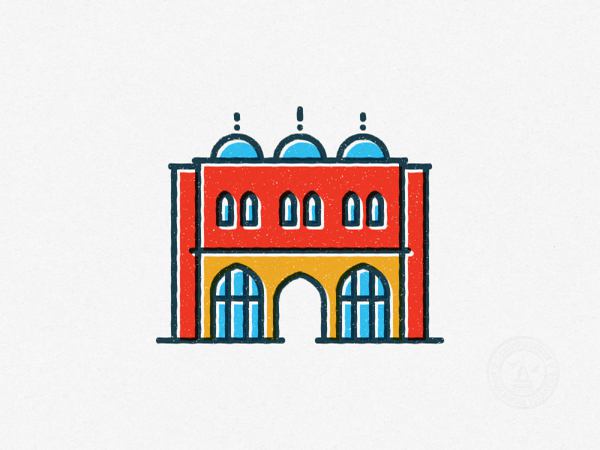 Tamer Koseli 极简主义图形设计欣赏 简约 矢量插画 极简主义 插画 城市插画 图形设计 商业插画