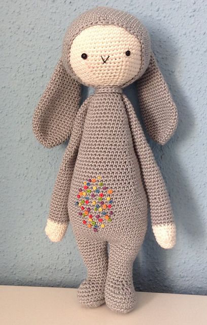 RITA the rabbit made by metavf / crochet pattern by lalylala