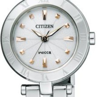 [シチズン]CITIZEN 腕時計 wicca ウィッカ Wicca ウィッカ Eco-Drive エコ・ドライブ ハーフバングル C NA15-1572 レディース的图片