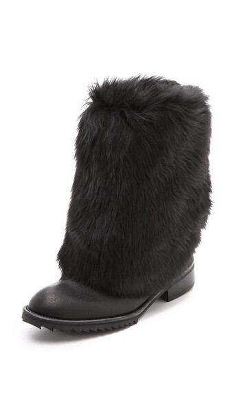 Pedro Garcia Odette Fur Lined Boots