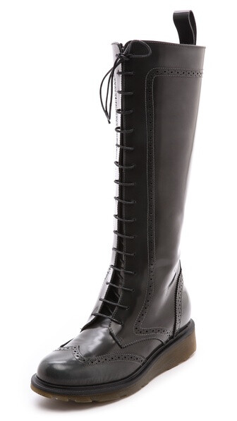 Studio Pollini Tall Combat Boots