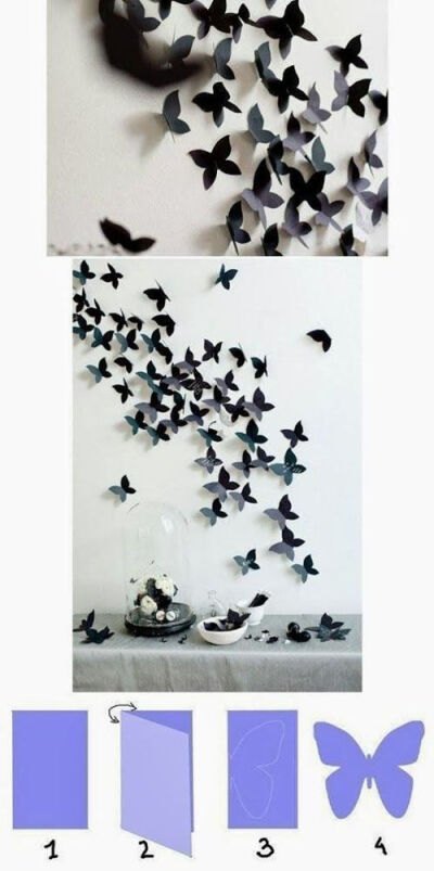 Beautiful Butterfly Wall Decoration | DIY Crafts Tutorials