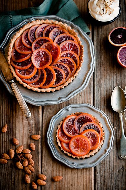 Orange Almond Five Spice Tart