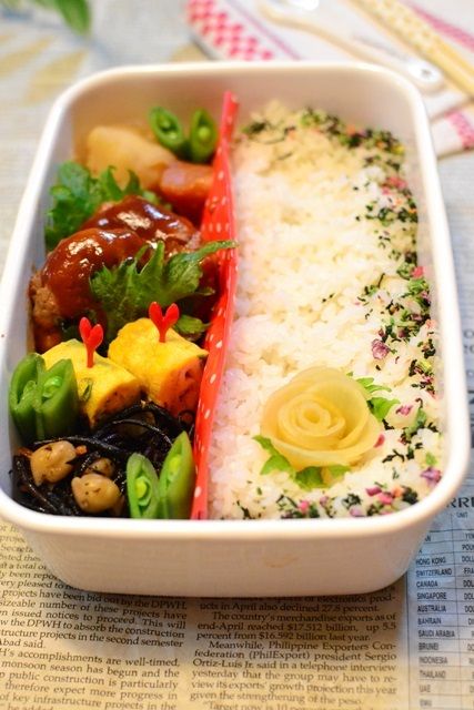 Rose bento