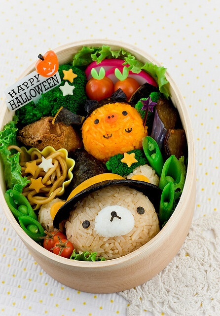 Halloween bento