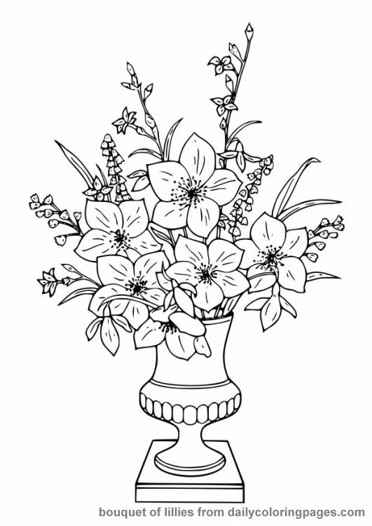 realistic flower coloring pages and other coloring pics :)