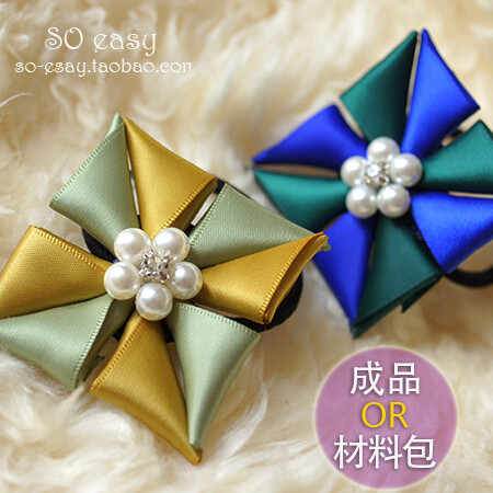 原创抽象花朵超大发圈