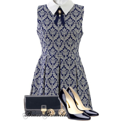 A fashion look from June 2014 featuring Rupert Sanderson pumps, Orla Kiely clutches and Chanel earrings. Browse and shop related looks.