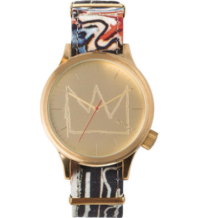 KOMONO X JEAN-MICHEL Basquiat 合作特别款印花手表（￥820.00）