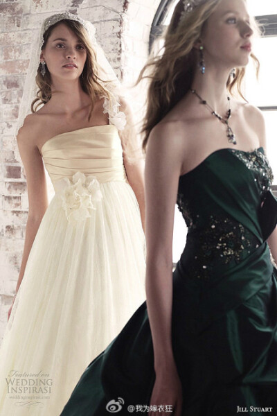 Jill Stuart 2014「Eleventh」婚纱系列，可爱婚纱鼻祖Jill Stuart再次演绎婚纱的不同可能，独特诠释婚纱不一定是蕾丝和白色。