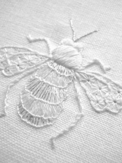 Hey, I found this really awesome Etsy listing at https://www.etsy.com/listing/130198541/bee-whitework-embroidery-kit