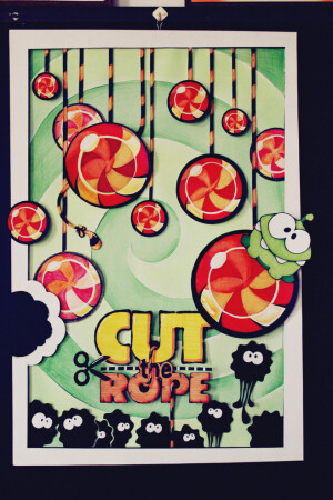 &amp;quot;Cut  the  rope&amp;quot;POP手...