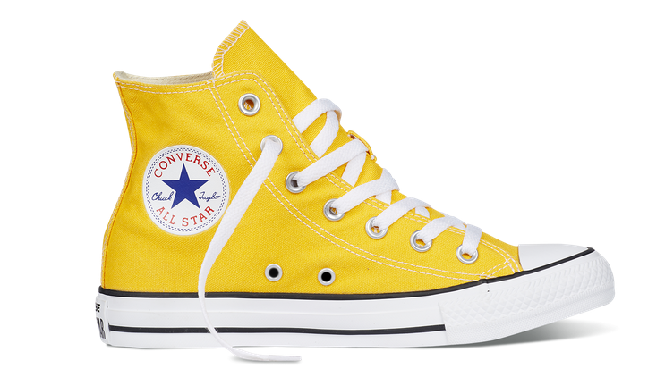 7月新款 匡威 Chuck Taylor All Star 纯色常青款 黄色