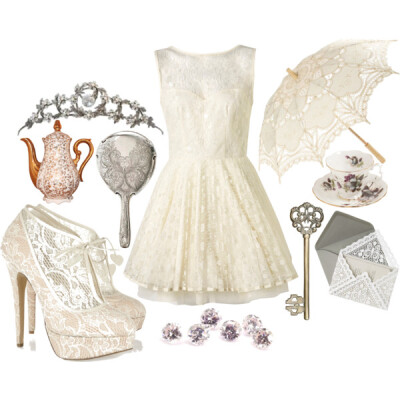 A fashion look from October 2013 featuring Topshop dresses, Charlotte Olympia ankle booties and TIARA hair accessories. Browse and shop related looks.