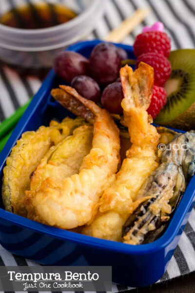 Tempura Bento 天ぷら弁当 | Easy Japanese Recipes at JustOneCookbook.com