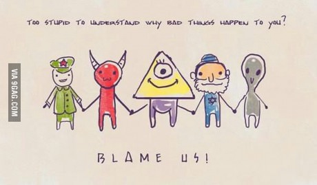 Blame us!