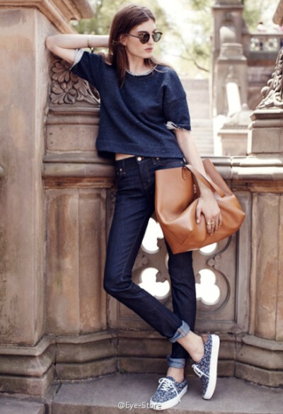 牛仔looks , madewell 2014 秋季丹宁系列