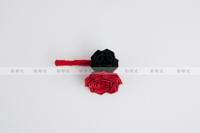 豹变式 独创 手工 真丝 新娘手捧花 伴娘花 婚品 《Flamenco》