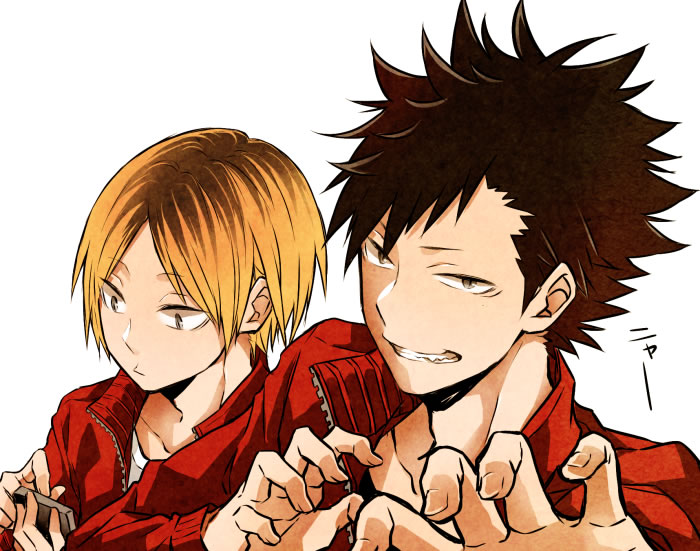 排球少年 研磨和黑尾