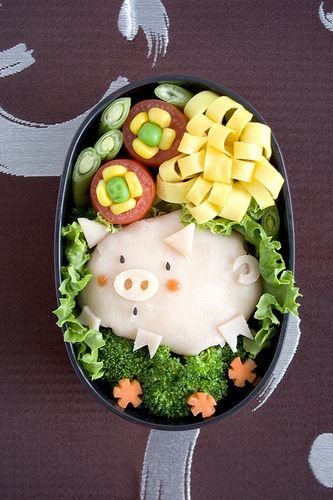 Pig bento