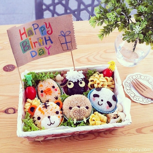 sckawaii: ✻Happy Birthday Bento✻ by leesamantha