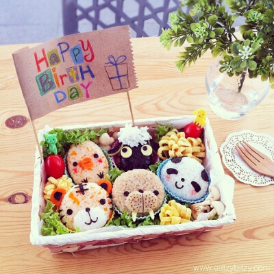 sckawaii: ✻Happy Birthday Bento✻ by leesamantha