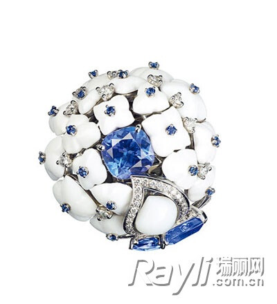 CHAUMET Hortensia系列铂金戒指