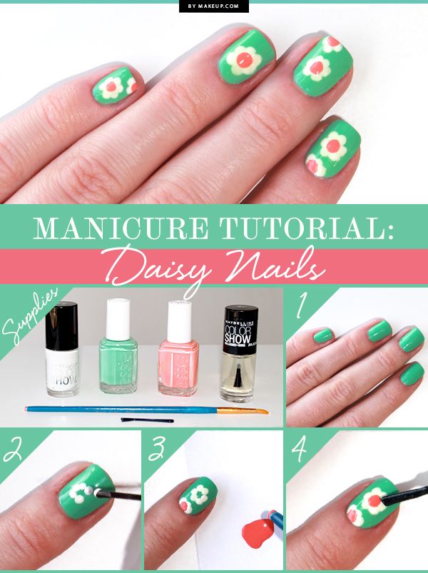 Manicure Tutorial: Daisy Nails