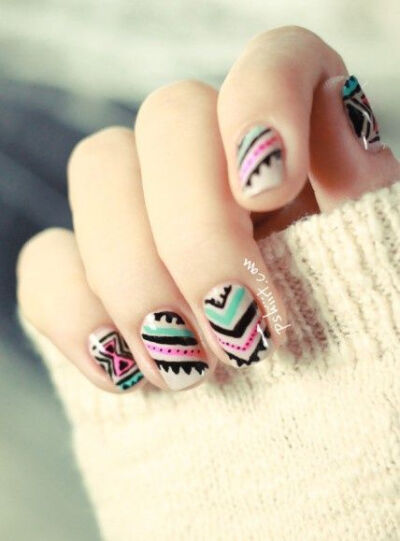 Tribal nails