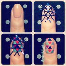 #nails #nailart #Nailpolish @Dea Cafferky Bevins #stepbystep