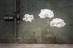 A Cloudlike Lamp You Can Reshape Yourself