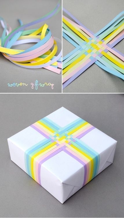 Fun DIY gift wrapping idea for birthdays, holidays, baby showers, etc.